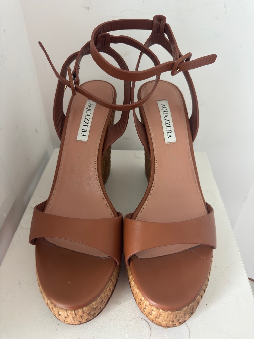 Aquazzura Sunseeker 110mm Wedge Sandal